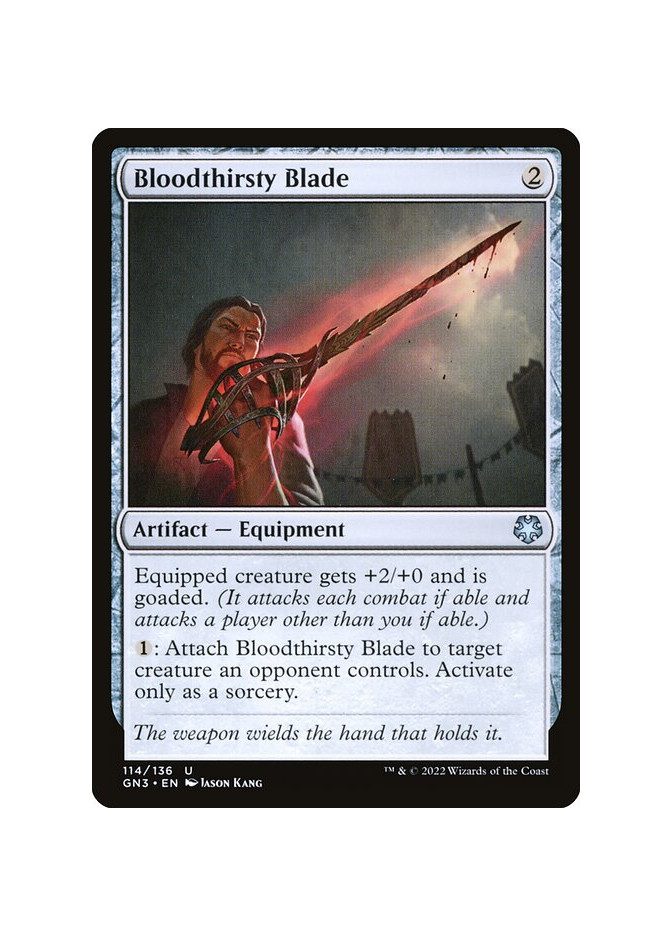 Bloodthirsty Blade