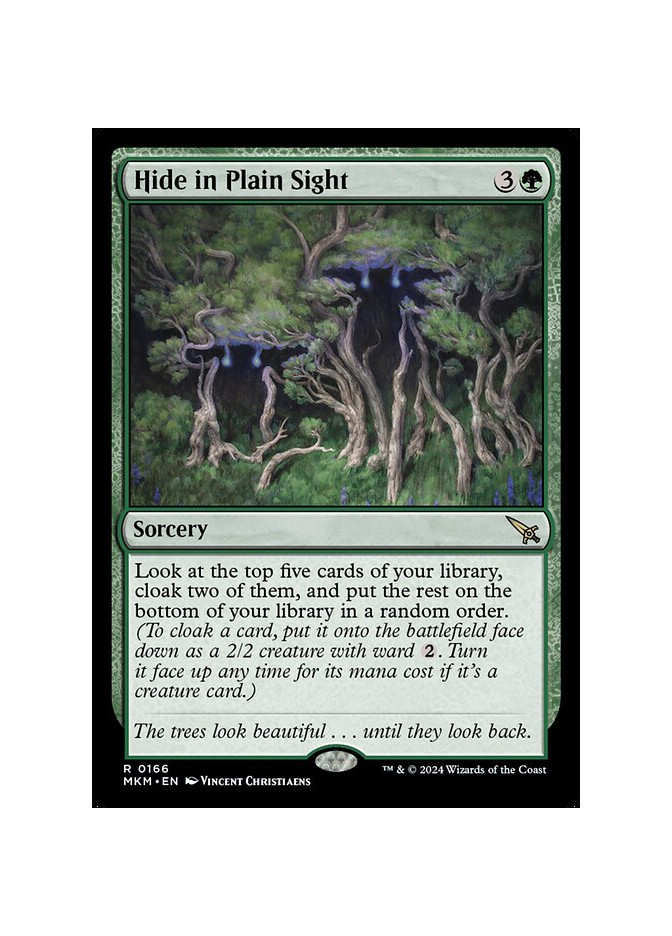 Hide in Plain Sight - Foil