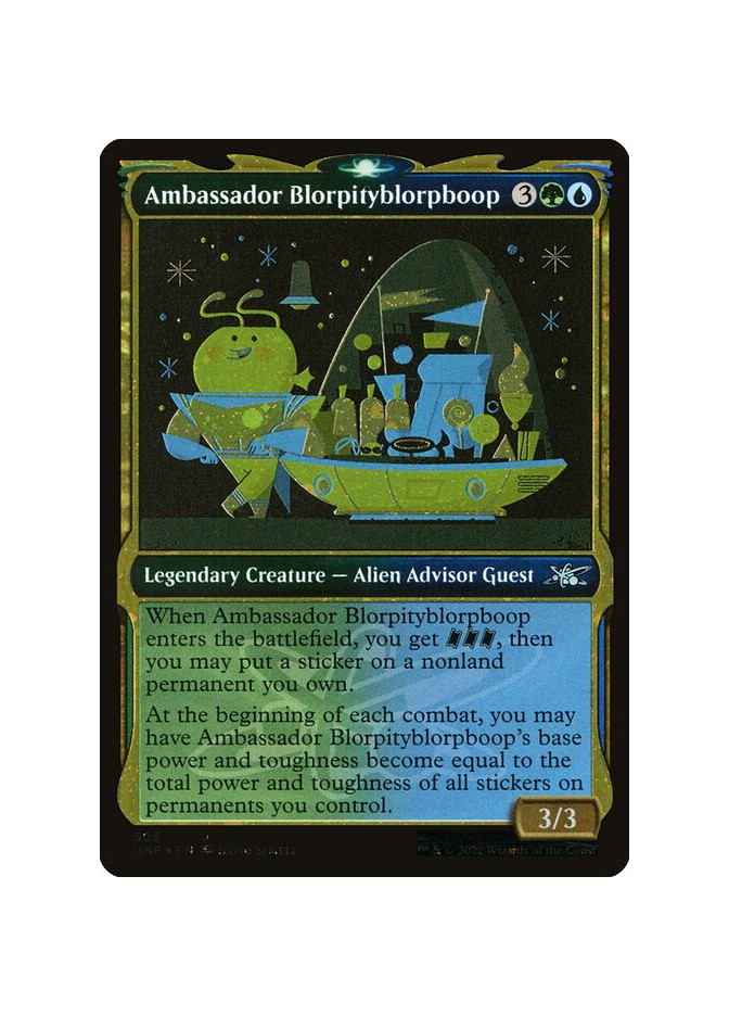 Ambassador Blorpityblorpboop - Foil