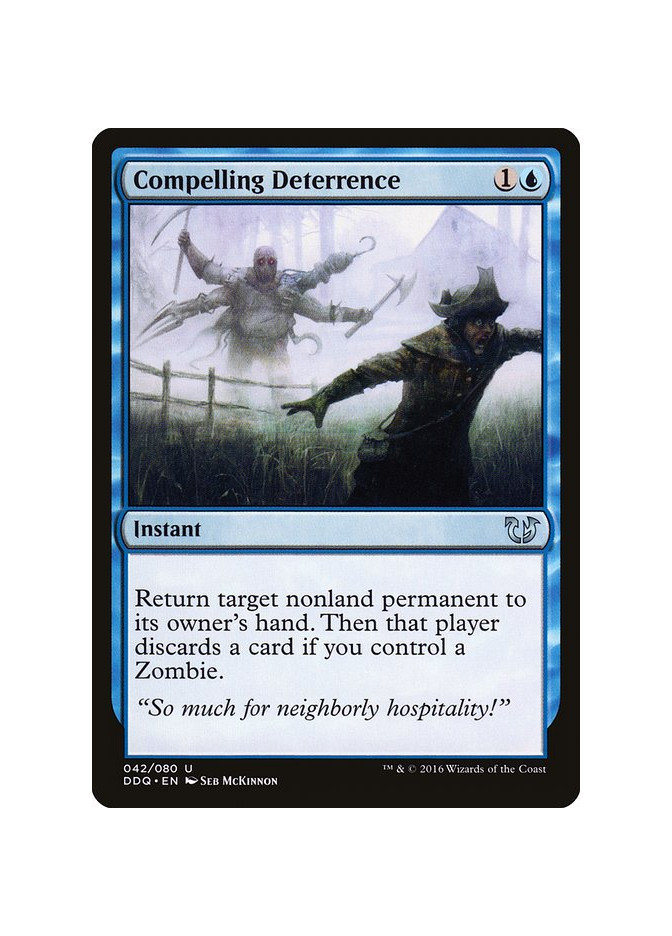 Compelling Deterrence