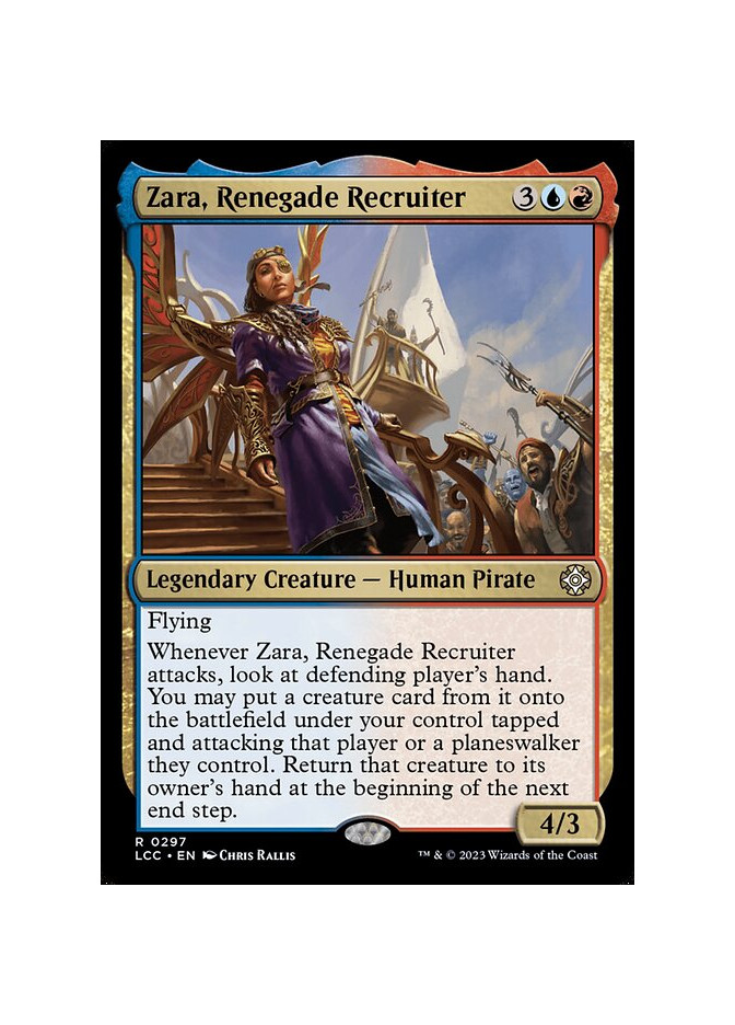 Zara, Renegade Recruiter