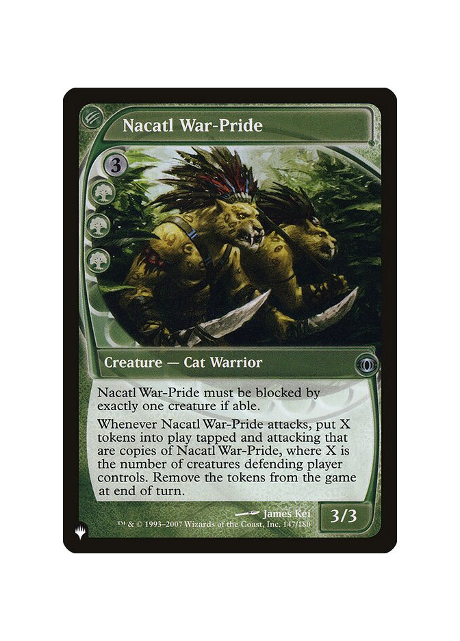 Nacatl War-Pride