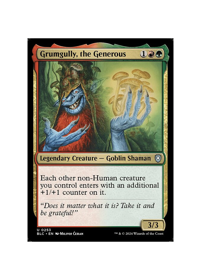 Grumgully, the Generous