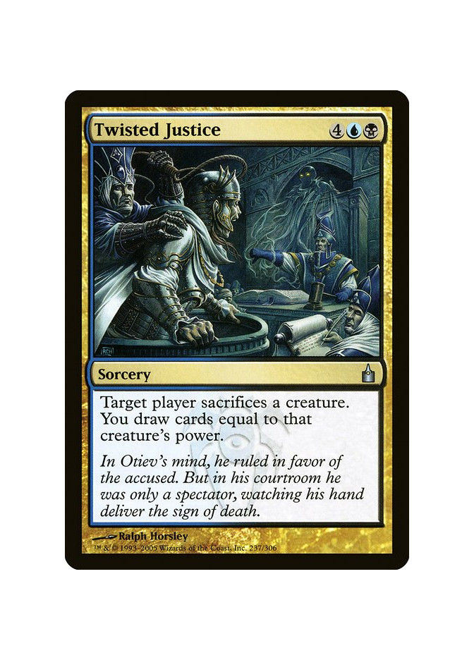 Twisted Justice - Foil