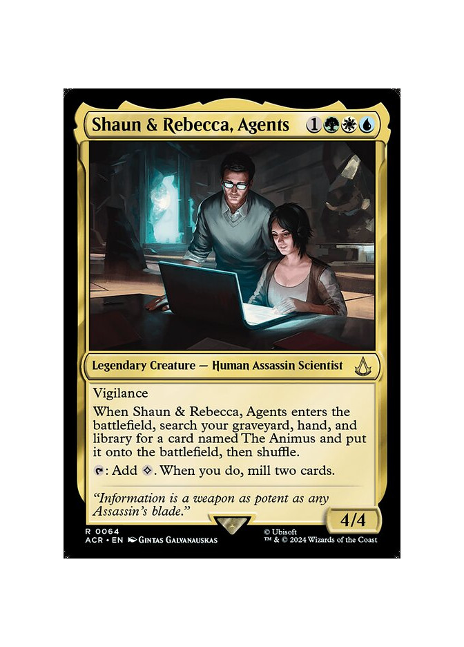 Shaun & Rebecca, Agents - Foil