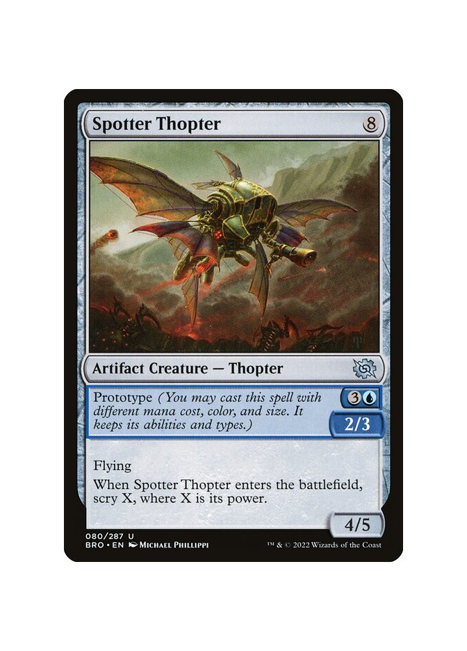 Spotter Thopter - Foil