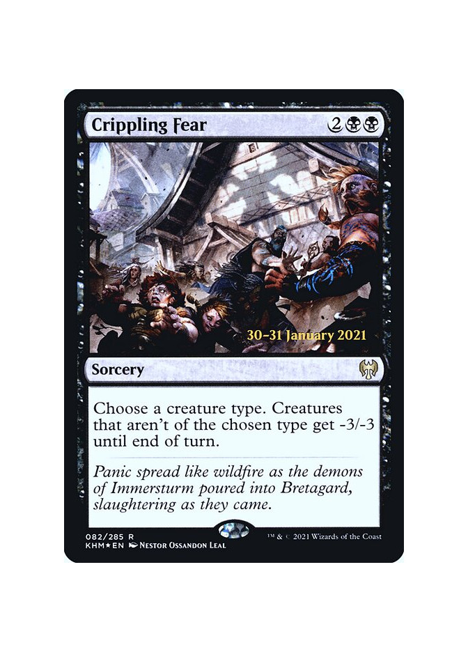 Crippling Fear - Foil