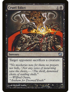 Cruel Edict - Foil