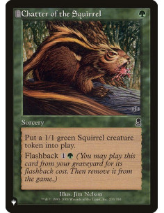 Chatter of the Squirrel