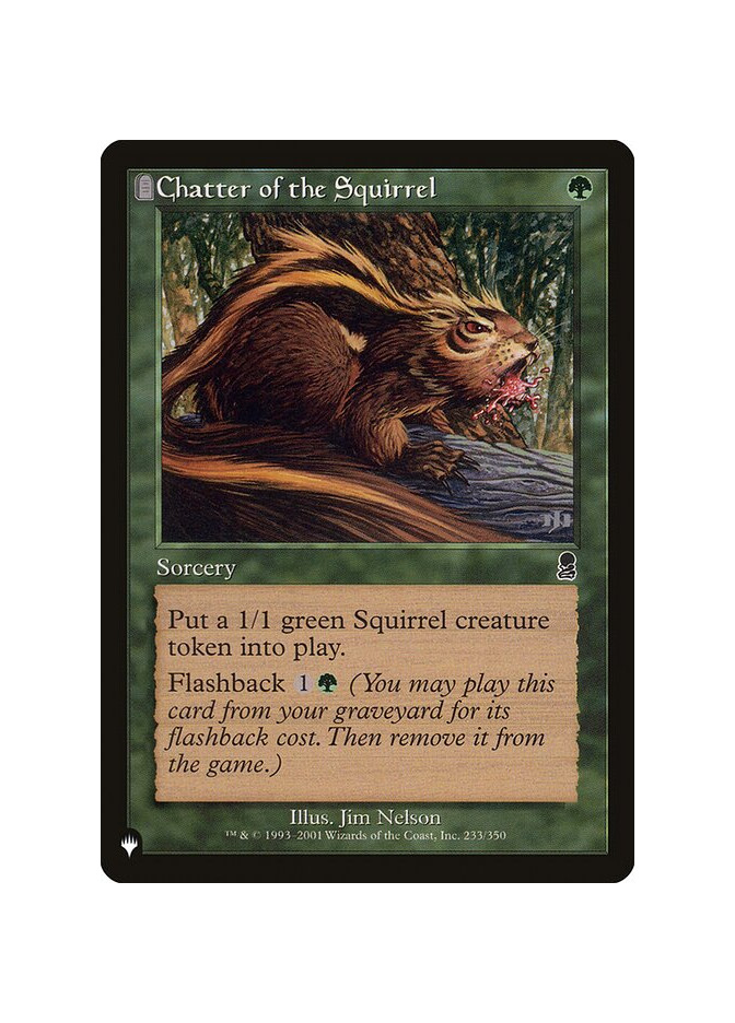 Chatter of the Squirrel