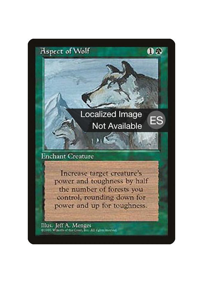 Aspect of Wolf