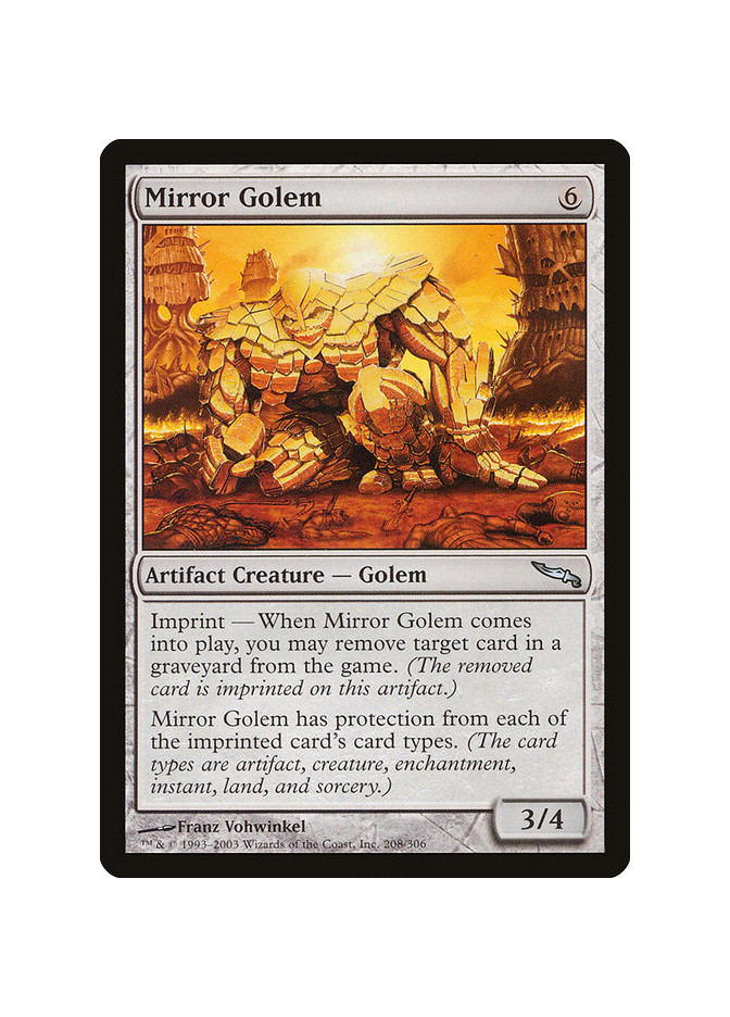 Mirror Golem - Foil