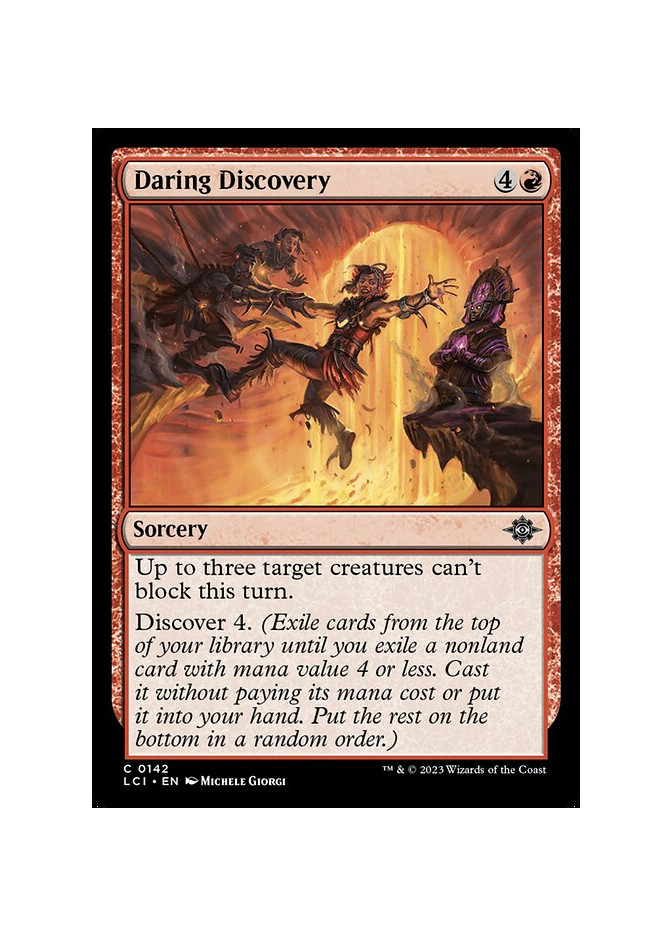 Daring Discovery - Foil