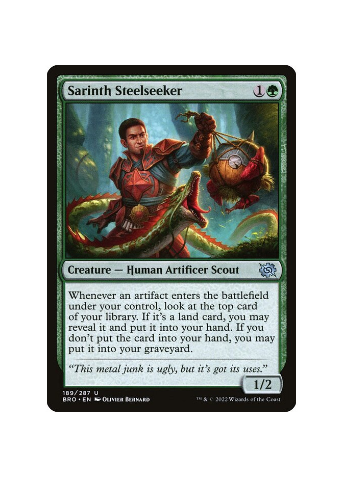 Sarinth Steelseeker - Foil