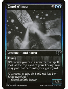 Cruel Witness - Foil