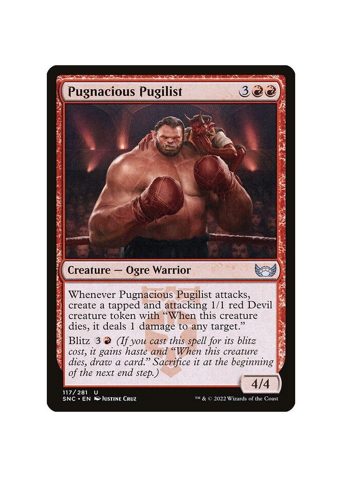 Pugnacious Pugilist - Foil