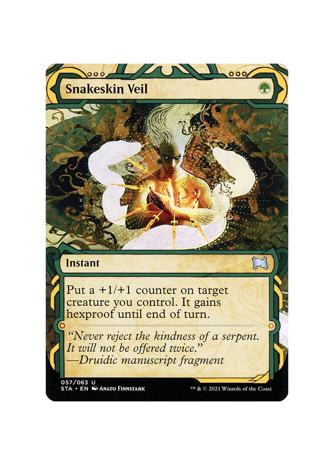 Snakeskin Veil - Foil