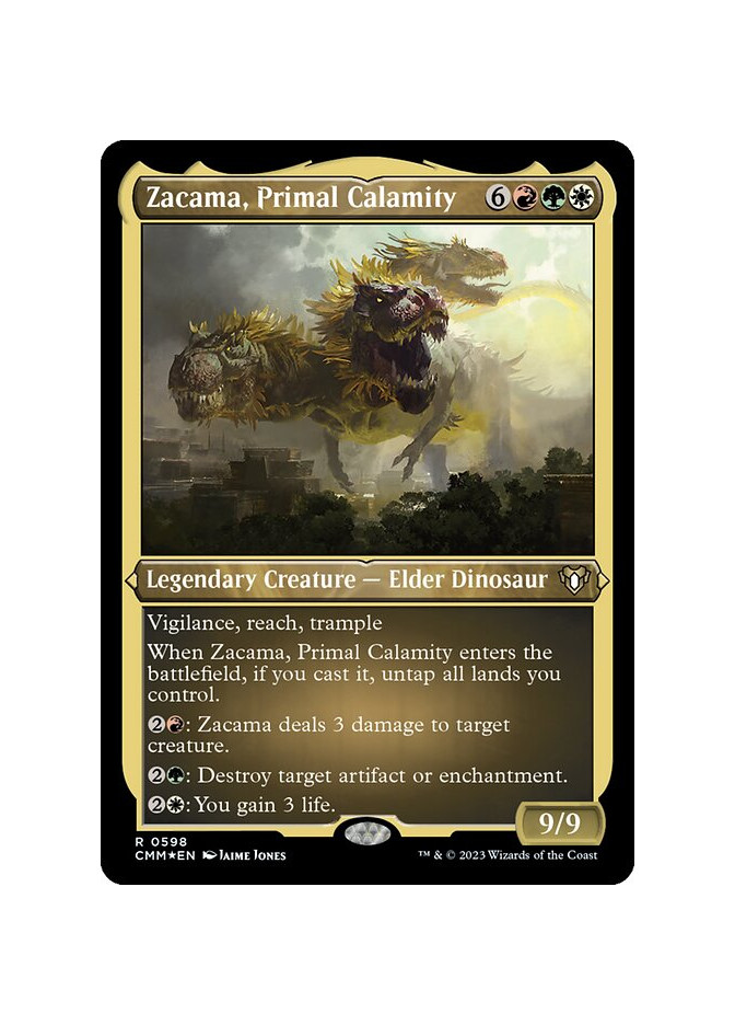 Zacama, Primal Calamity - Foil