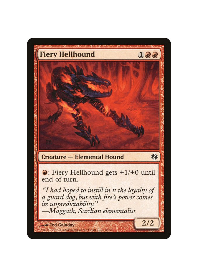 Fiery Hellhound