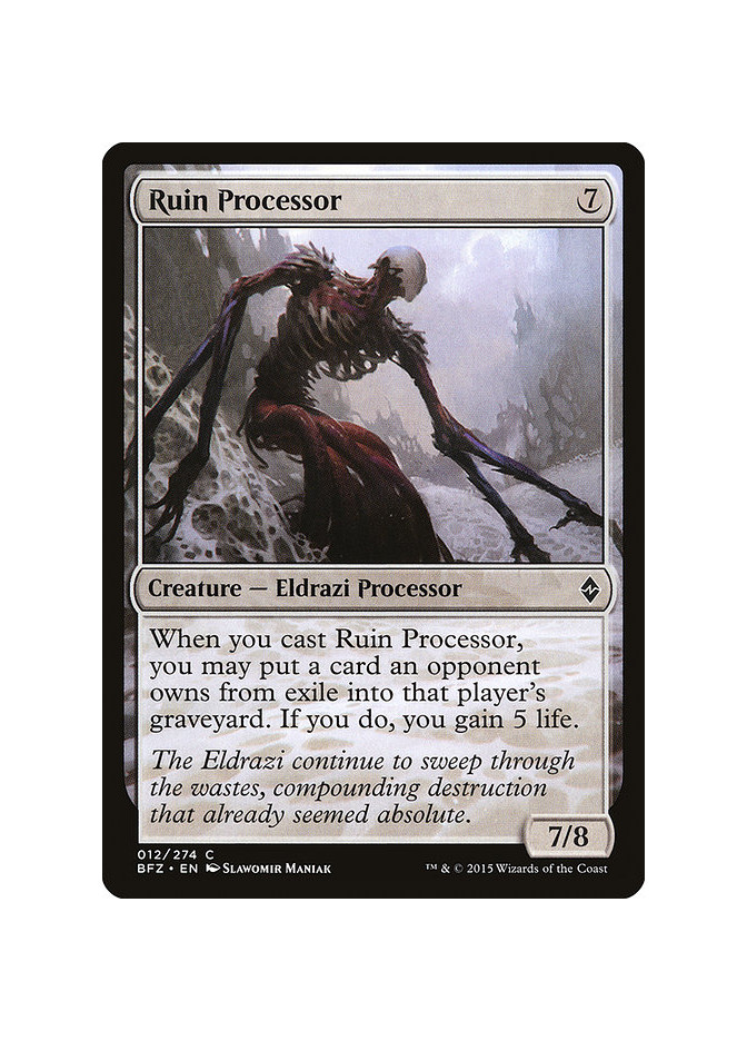 Ruin Processor