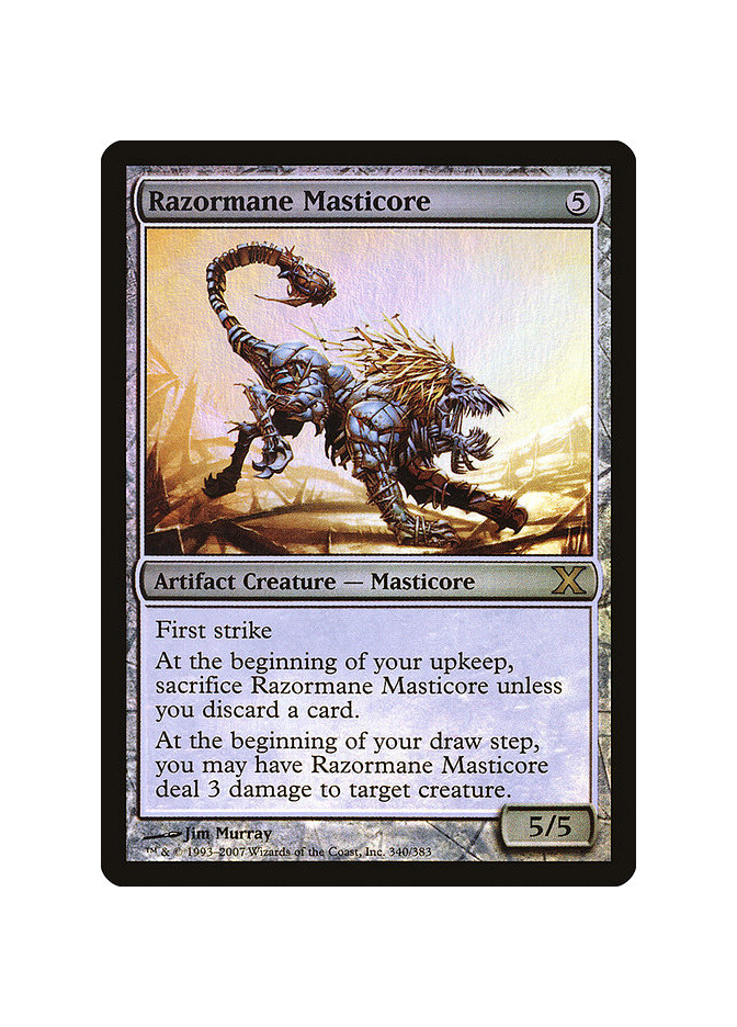 Razormane Masticore - Foil