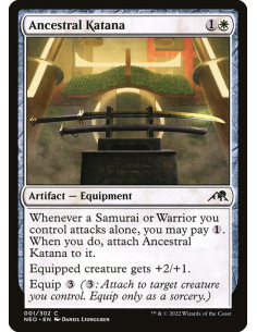 Ancestral Katana - Foil