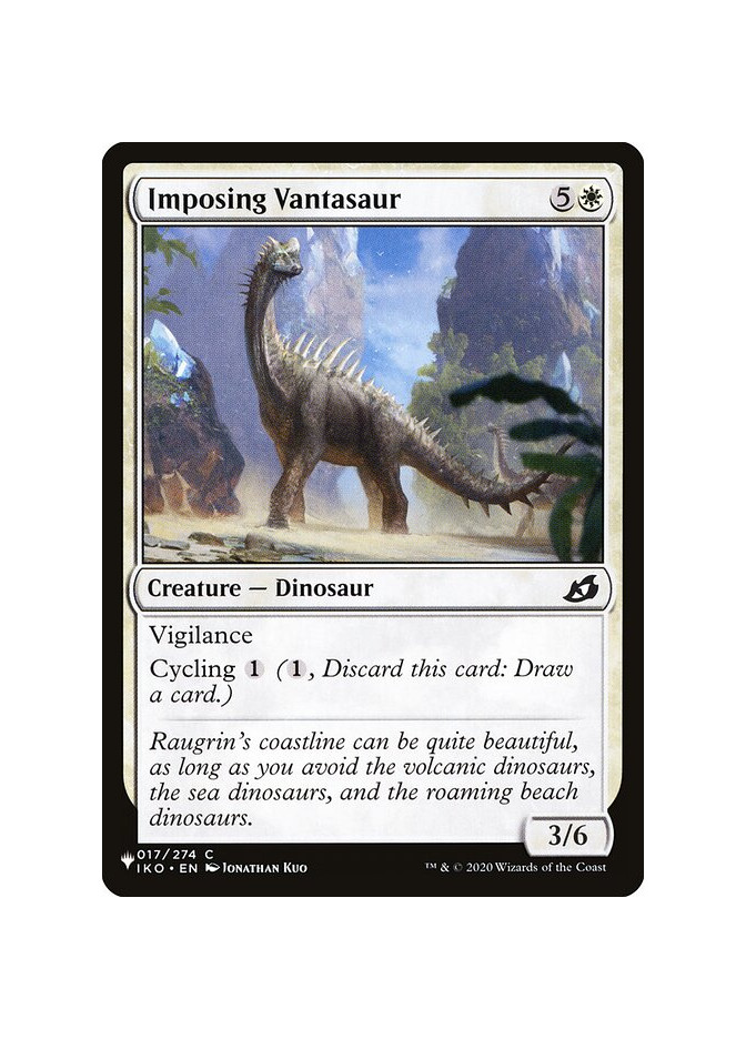 Imposing Vantasaur