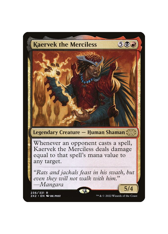 Kaervek the Merciless - Foil