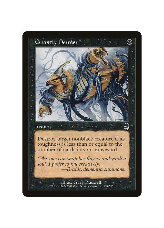 Ghastly Demise - Foil