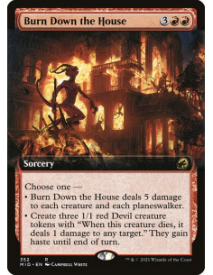 Burn Down the House - Foil