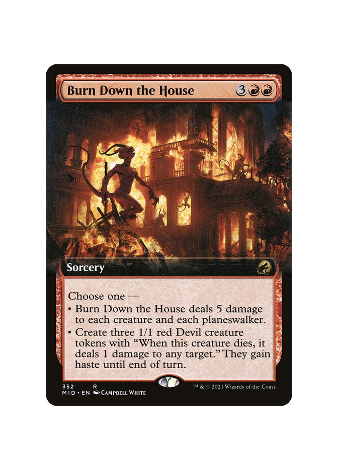 Burn Down the House - Foil