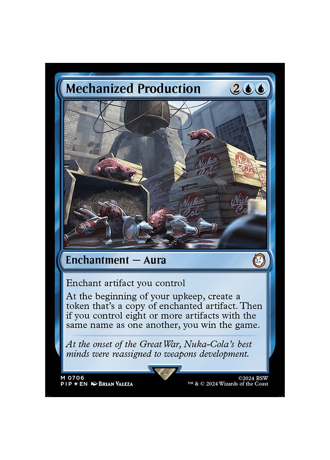 Mechanized Production - Foil