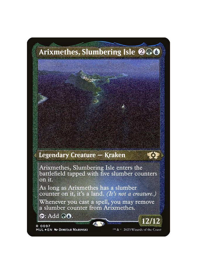Arixmethes, Slumbering Isle - Foil