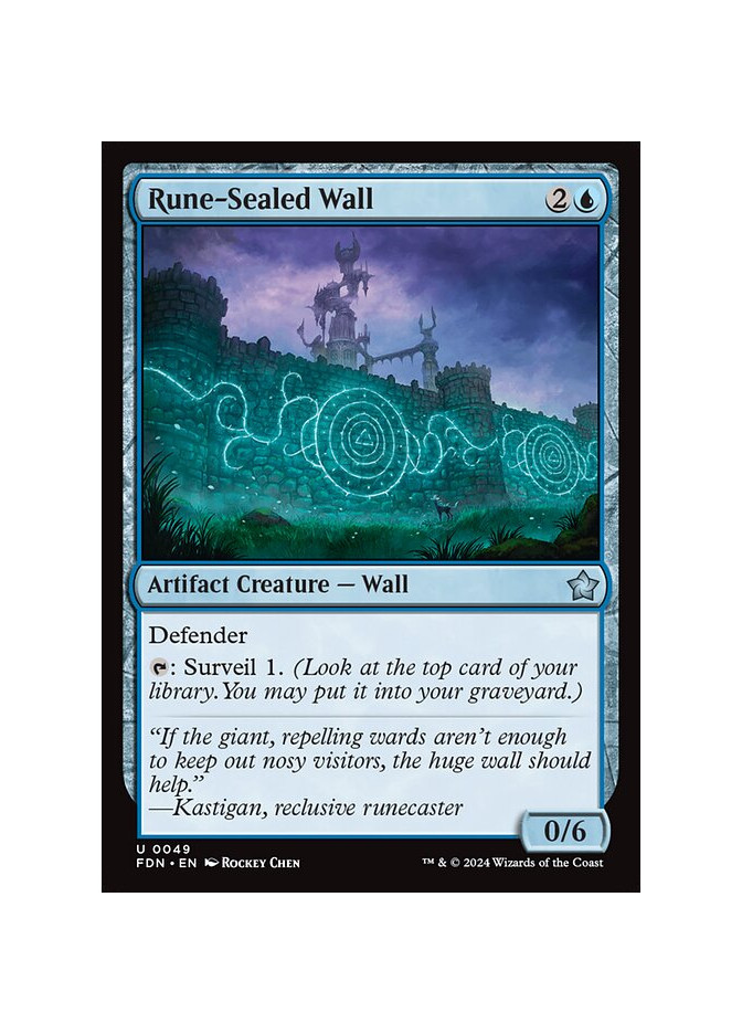 Rune-Sealed Wall