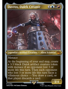 Davros, Dalek Creator - Foil