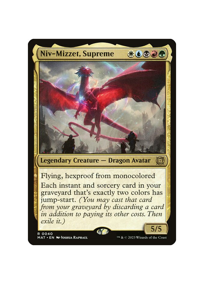 Niv-Mizzet, Supreme - Foil