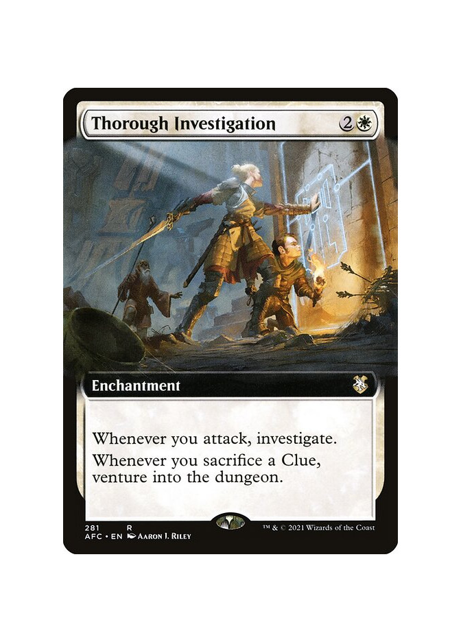 Thorough Investigation