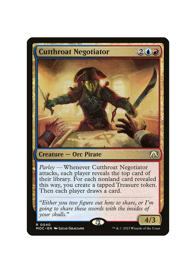 Cutthroat Negotiator