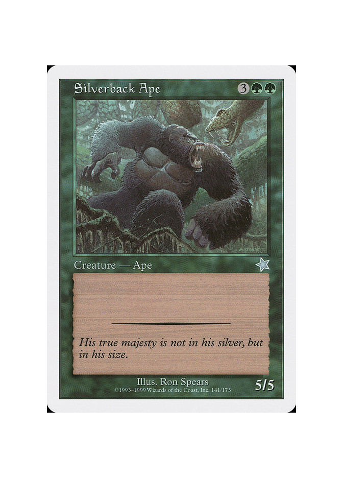 Silverback Ape