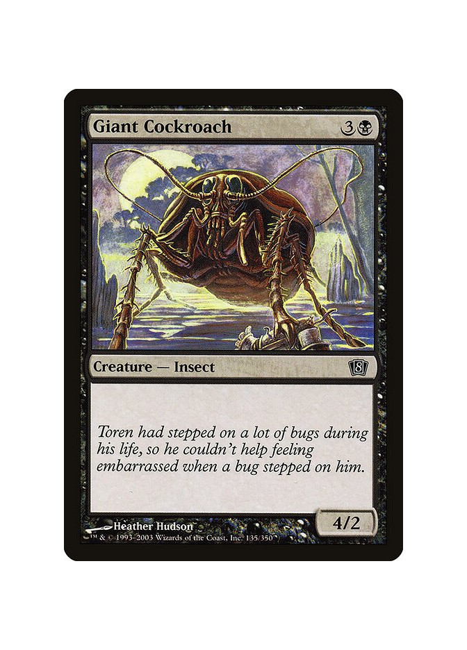 Giant Cockroach - Foil
