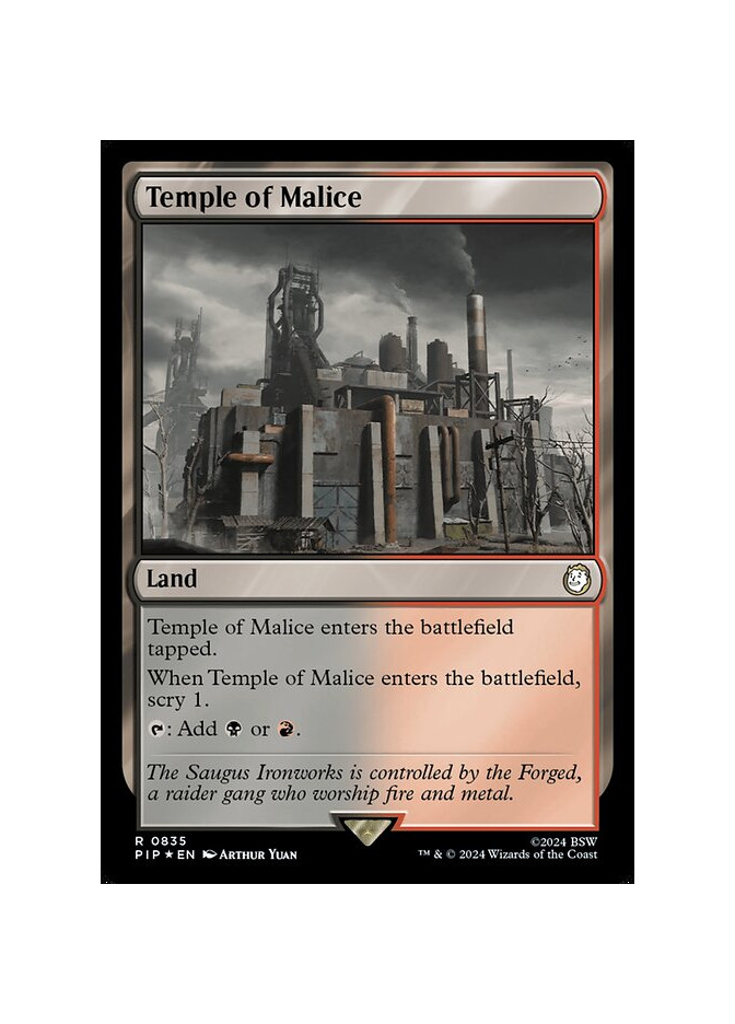 Temple of Malice - Foil