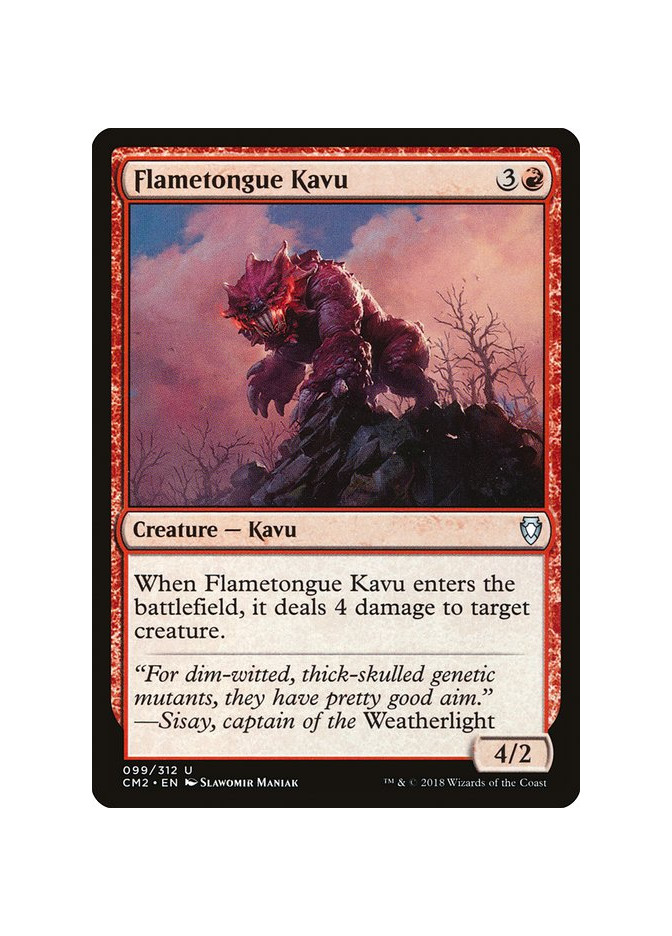 Flametongue Kavu
