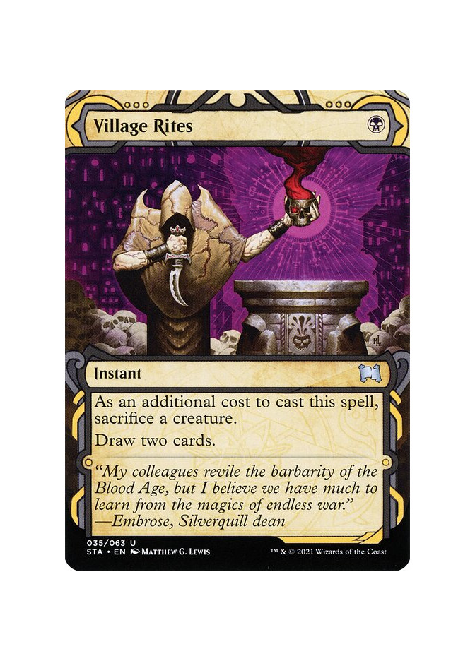 Village Rites - Foil