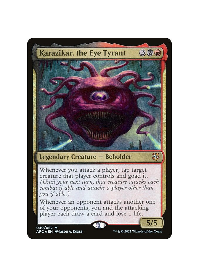 Karazikar, the Eye Tyrant - Foil