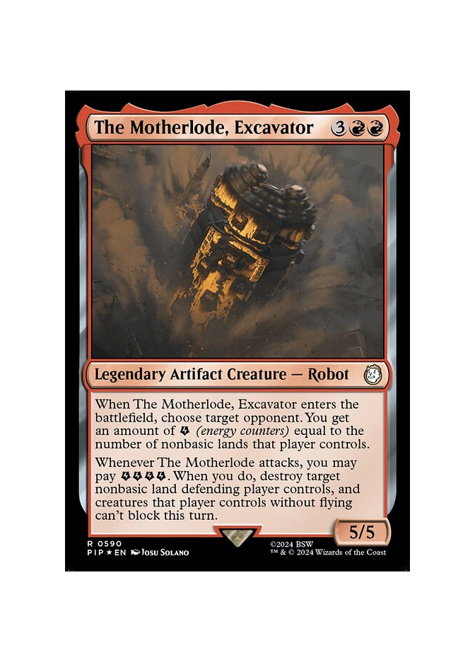 The Motherlode, Excavator - Foil