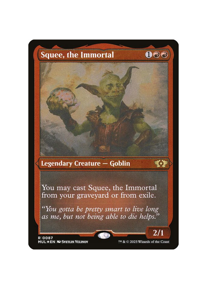 Squee, the Immortal - Foil