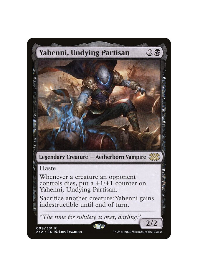 Yahenni, Undying Partisan