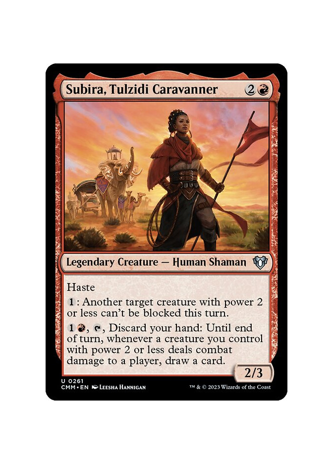 Subira, Tulzidi Caravanner