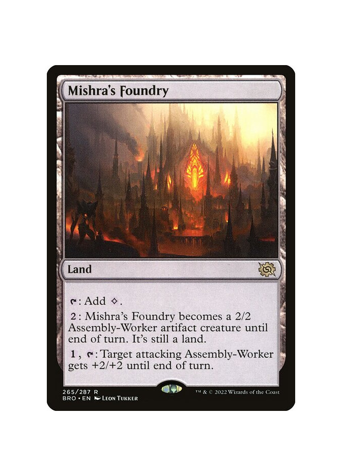 Mishra's Foundry - Foil