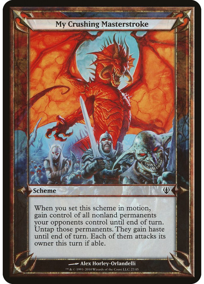 My Crushing Masterstroke